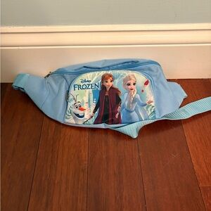 Disney Frozen Kids Blue Fanny Pack